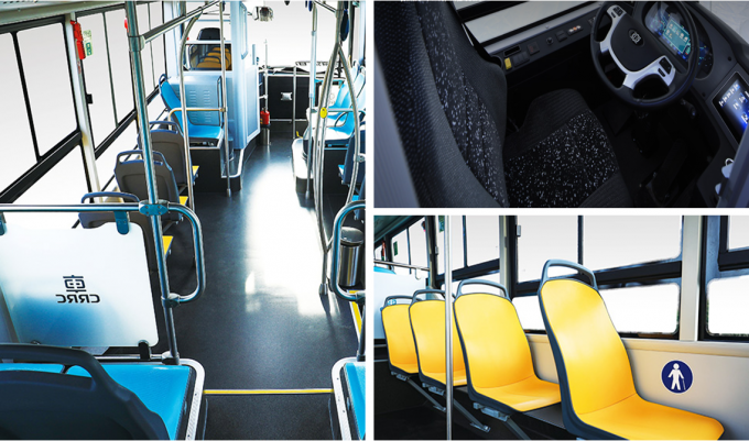 Elektrische Bussanordnung ODM Leistungsstarker und langlebiger 8-Meter-reiner elektrischer Bus 0