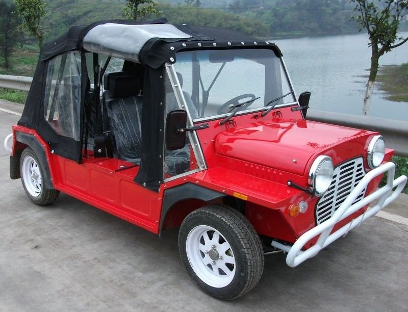 4 Räder elektrisches Mini-Moke-Auto 970cc benutzt als Taxi/Ausflug-Auto/Leihwagen